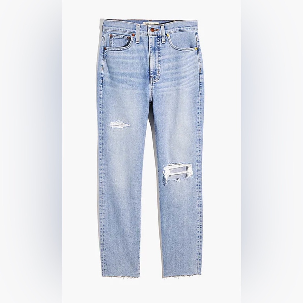 Madewell the petite momjean in ellendale wash: raw-hem edition ~ 30 Petite